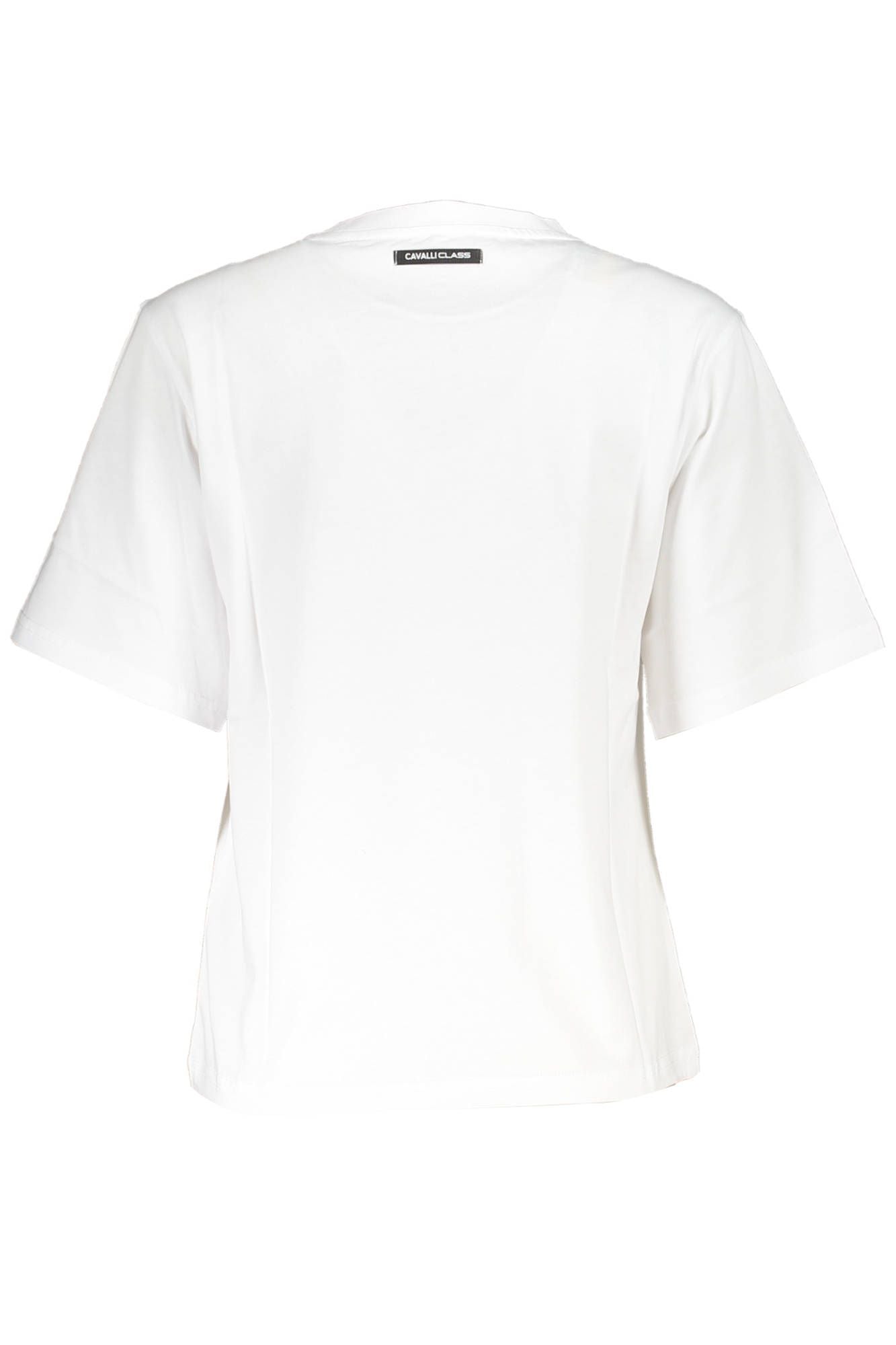 White Cotton Women T-Shirt - GlamHub Luxury and Icon Brand Clothing