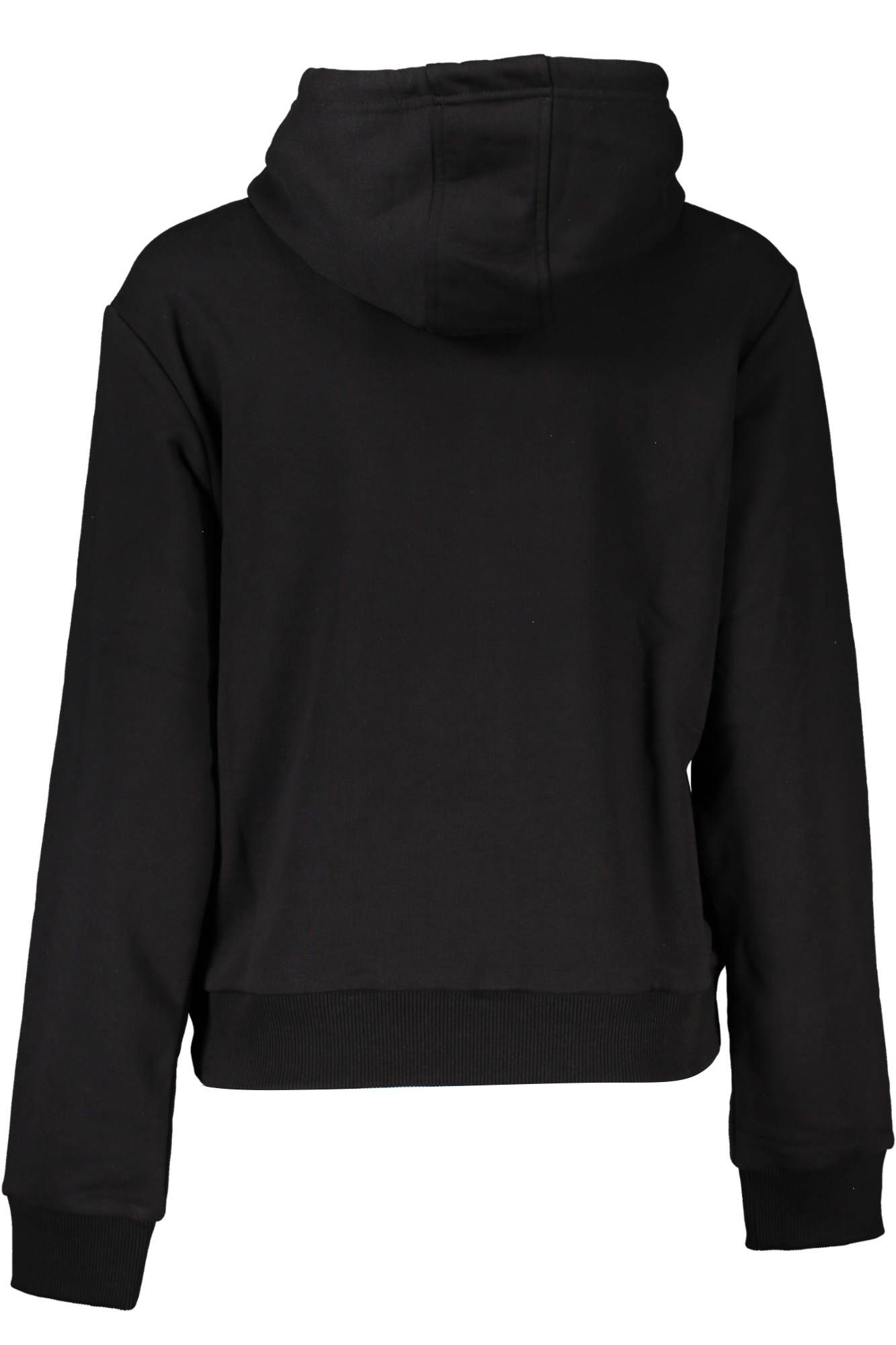 Black Cotton Women Sweater - GlamHub Luxury and Icon Brand Clothing