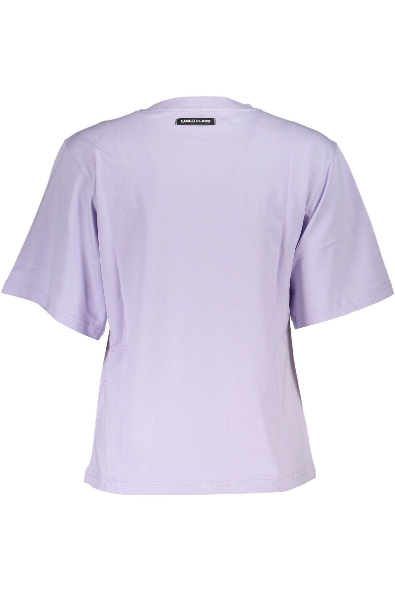 Purple Cotton Women Top - GlamHub Luxury and Icon Brand Clothing