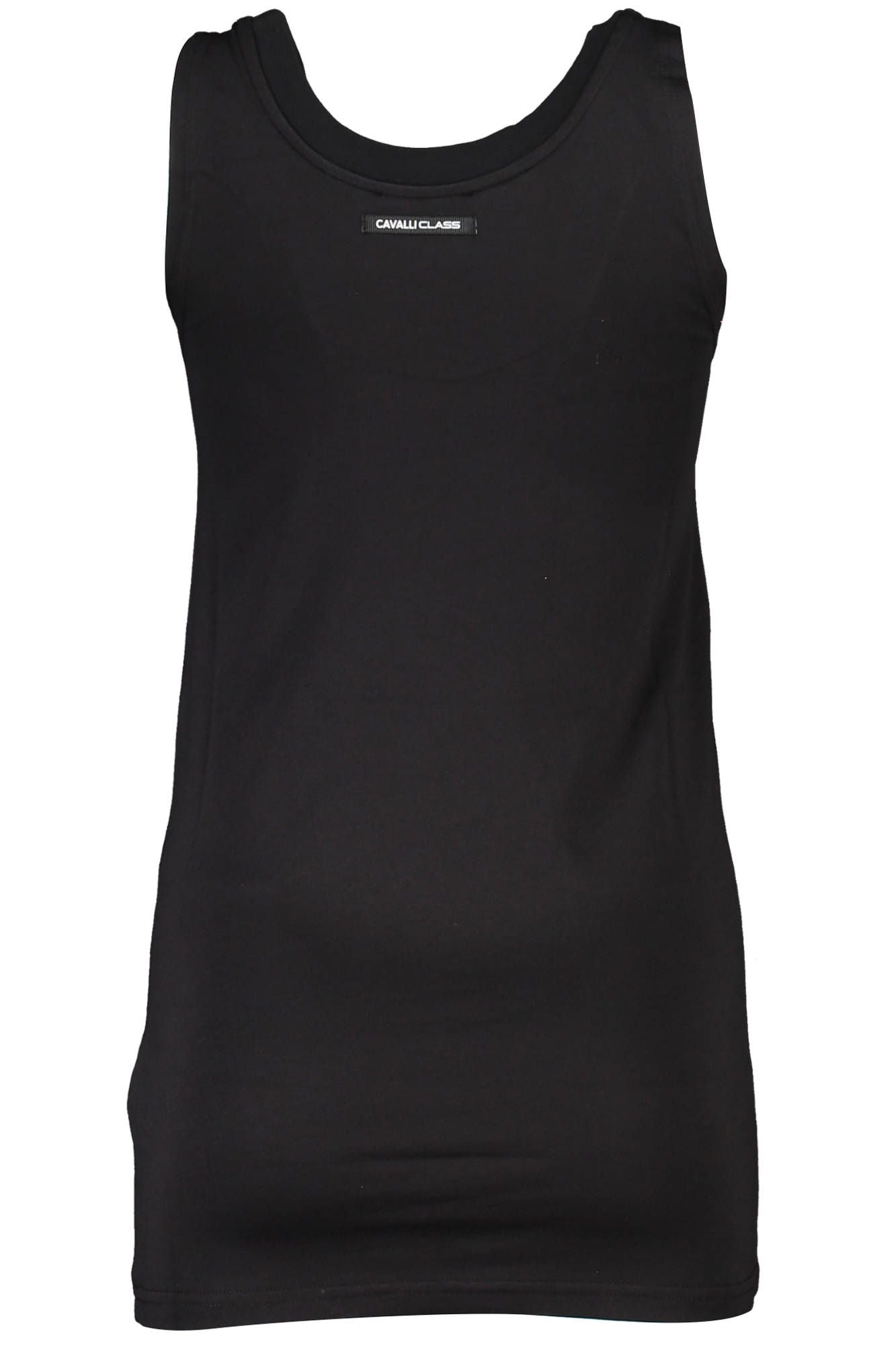 Black Cotton Women Top - GlamHub Luxury and Icon Brand Clothing