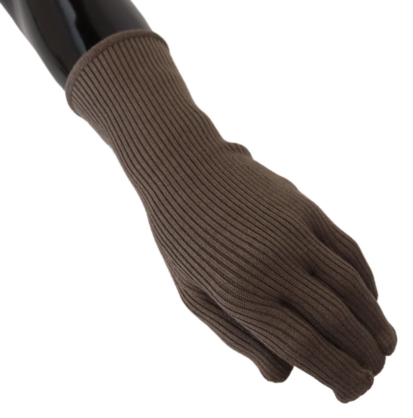 Elegant Cashmere-Silk Blend Winter Gloves