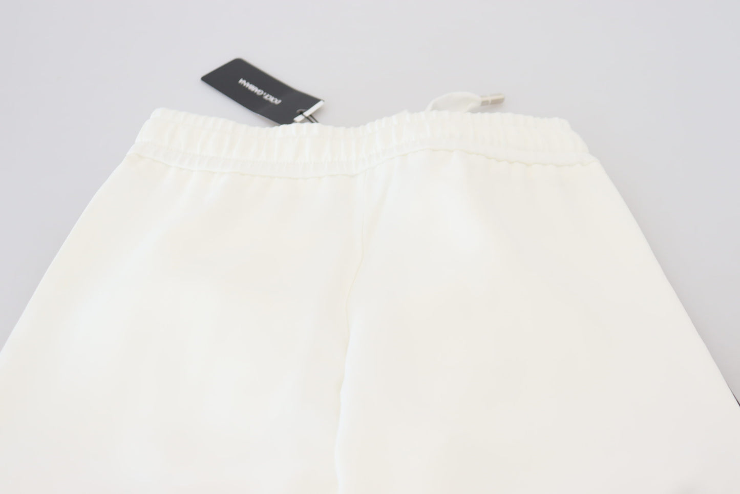 Dolce & Gabbana Chic White Jogger Pants for Elevated Comfort