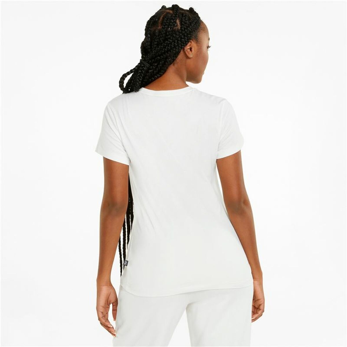 Women’s Short Sleeve T-Shirt Puma White