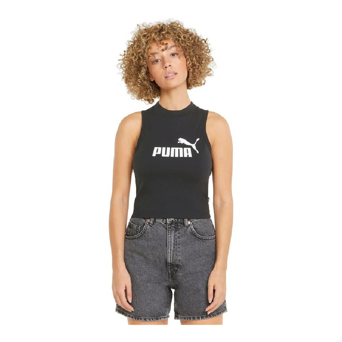 Women’s Sports Top Puma ESS Black