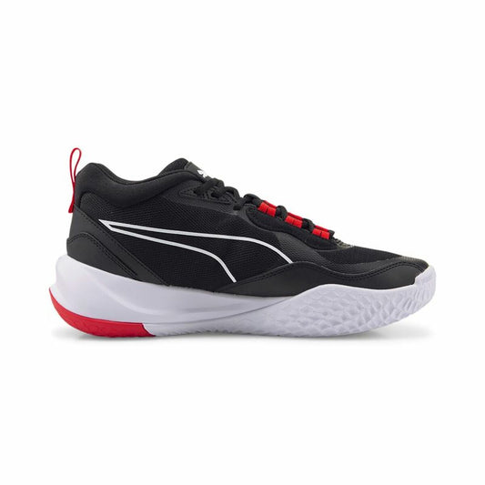 Basketball Shoes for Adults Puma Playmaker Pro Black Unisex