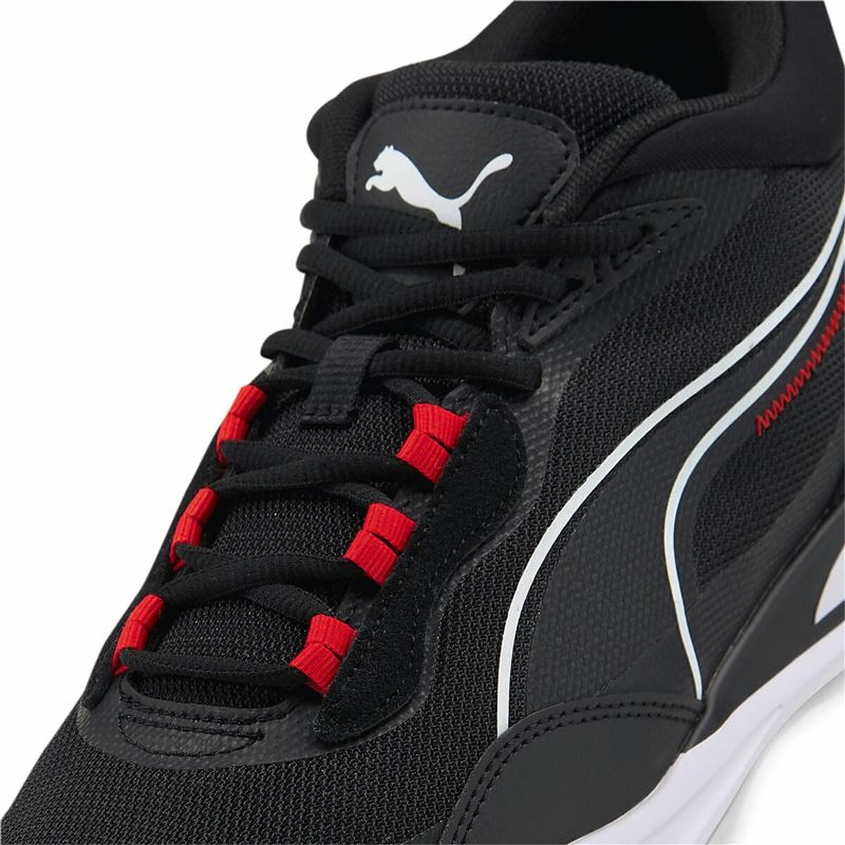 Basketball Shoes for Adults Puma Playmaker Pro Black Unisex