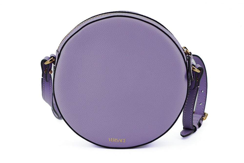 Elegant Purple Round Shoulder Bag - GLAMHUB BOUTIQUE 