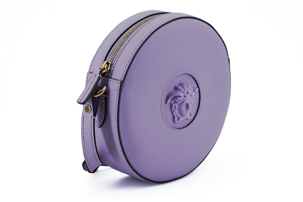 Elegant Purple Round Shoulder Bag - GLAMHUB BOUTIQUE 