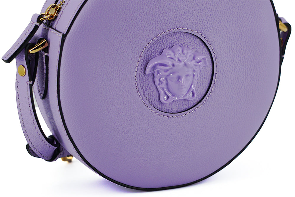 Elegant Purple Round Shoulder Bag - GLAMHUB BOUTIQUE 