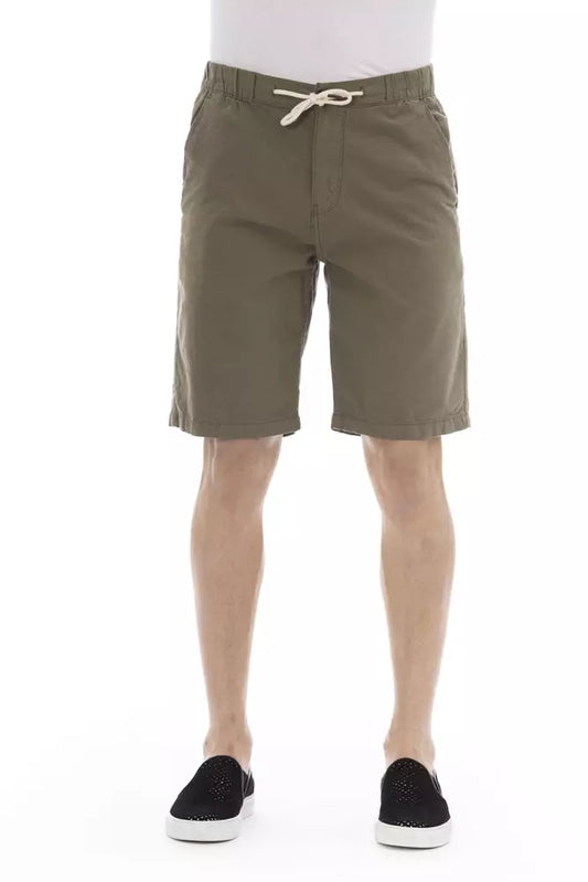 Army Cotton Men Short - GlamHub Luxury and Icon Brand Clothing