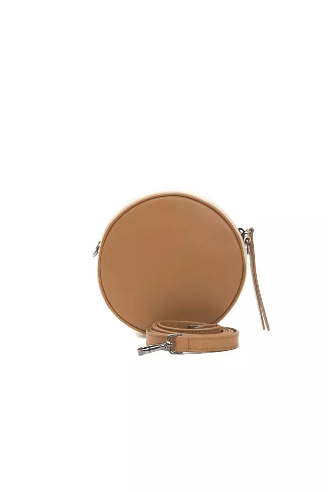 Pompei Donatella карычневыя скураныя жанчыны Crossbody