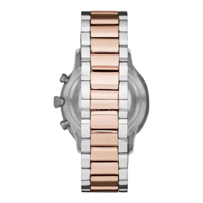 Elegant Two-Tone Timepiece for Men - GLAMHUB BOUTIQUE 