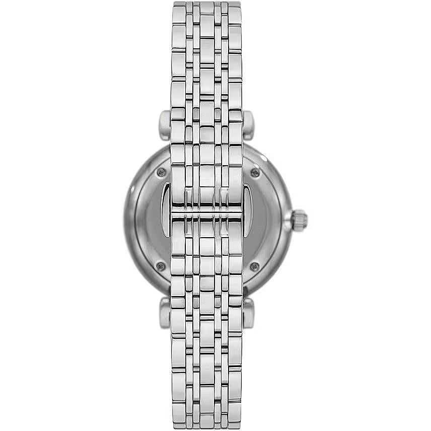 Elegant Silver-Toned Women's Watch - GlamHub Luxury and Icon Brand Clothing