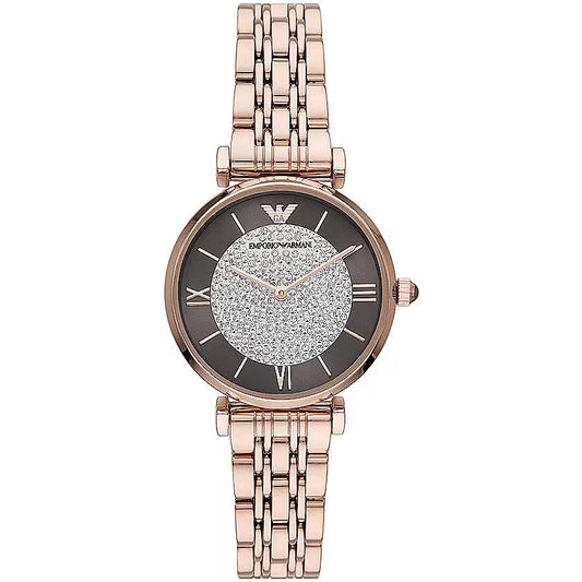 Elegant Rose Gold-Tone Ladies Watch - GlamHub Luxury and Icon Brand Clothing