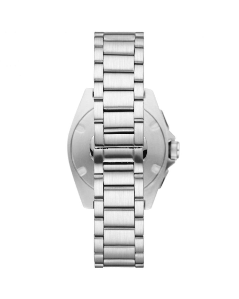 Sleek Silver Chronograph Timepiece - GLAMHUB BOUTIQUE 