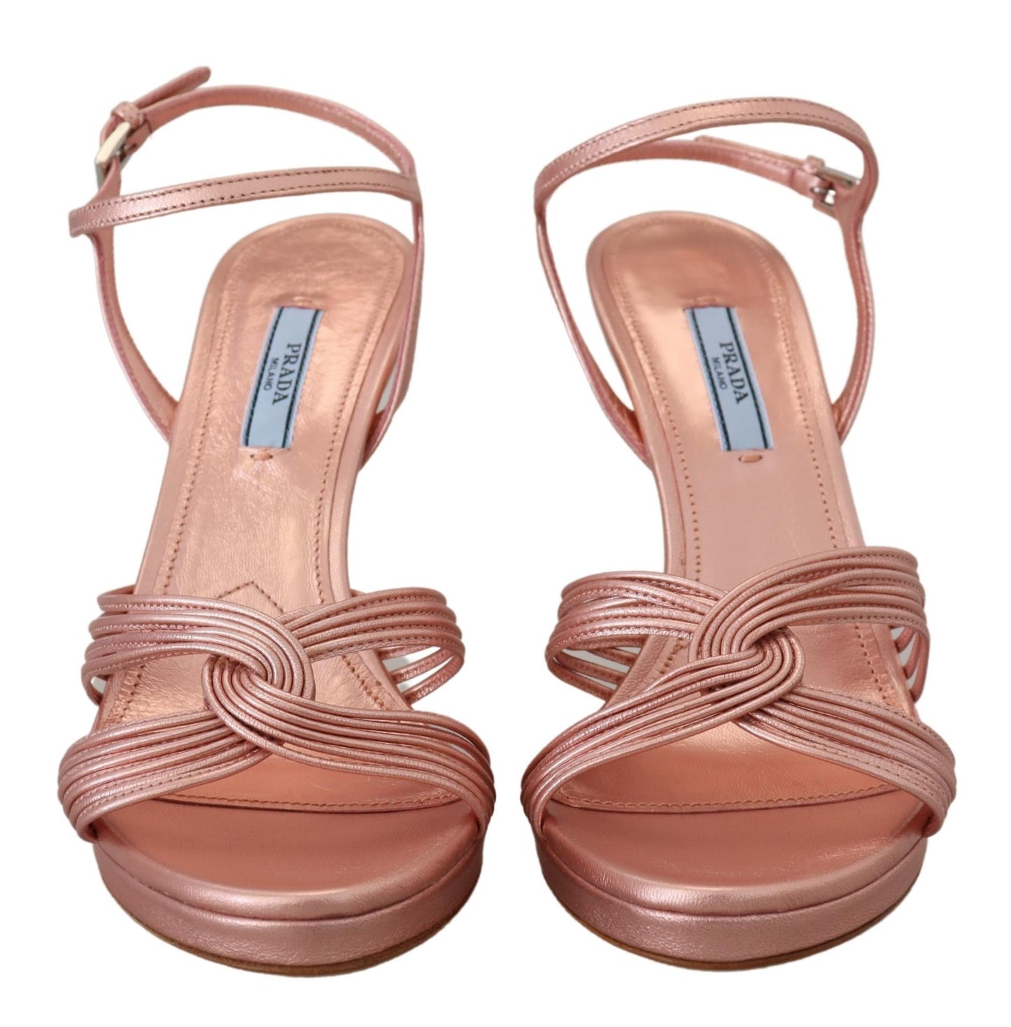 Elegant Pink Stiletto Heel Sandals - GLAMHUB BOUTIQUE 