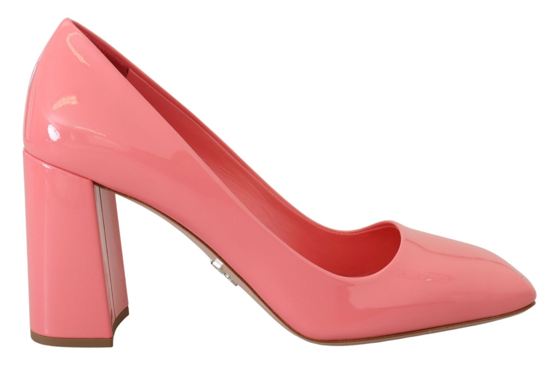 Elegant Square Toe Pink Heels - GLAMHUB BOUTIQUE 