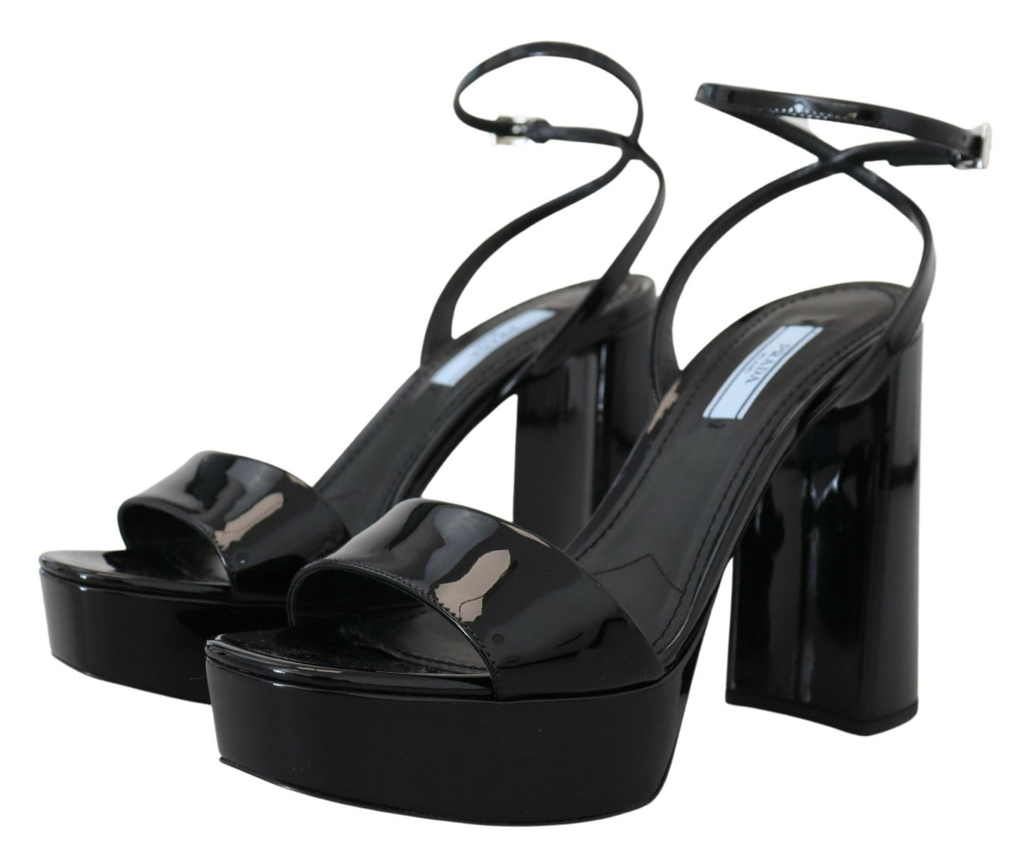 Elevate Your Elegance with Glossy Black Heels - GLAMHUB BOUTIQUE 