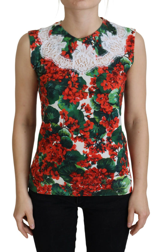 Schickes Tanktop mit Blumenmuster