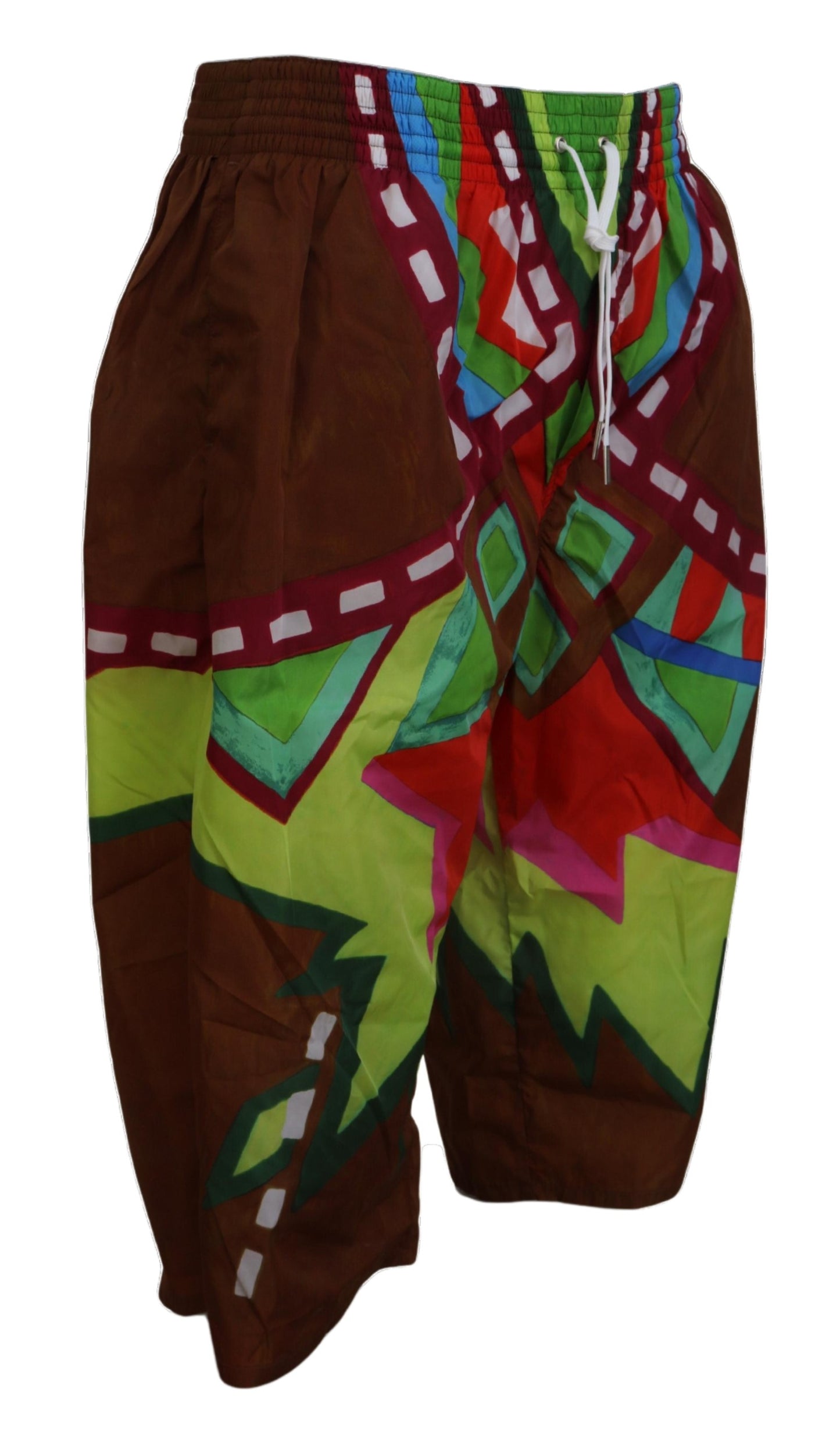 Exclusive Multicolor Printed Swim Shorts - GLAMHUB BOUTIQUE 