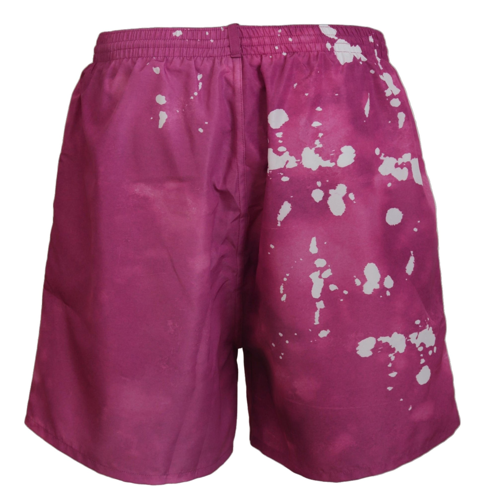 Pink Tie Dye Swim Shorts Boxer - GLAMHUB BOUTIQUE 