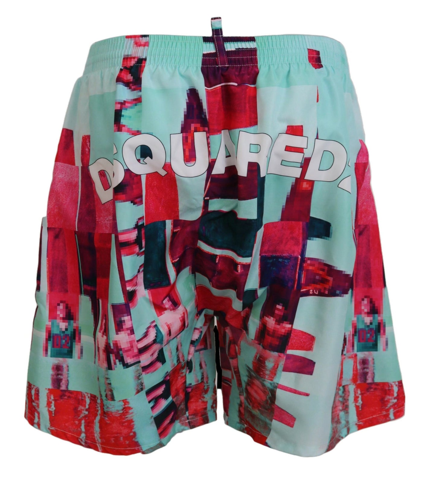 Multicolor Printed Swim Shorts Boxer - GLAMHUB BOUTIQUE 