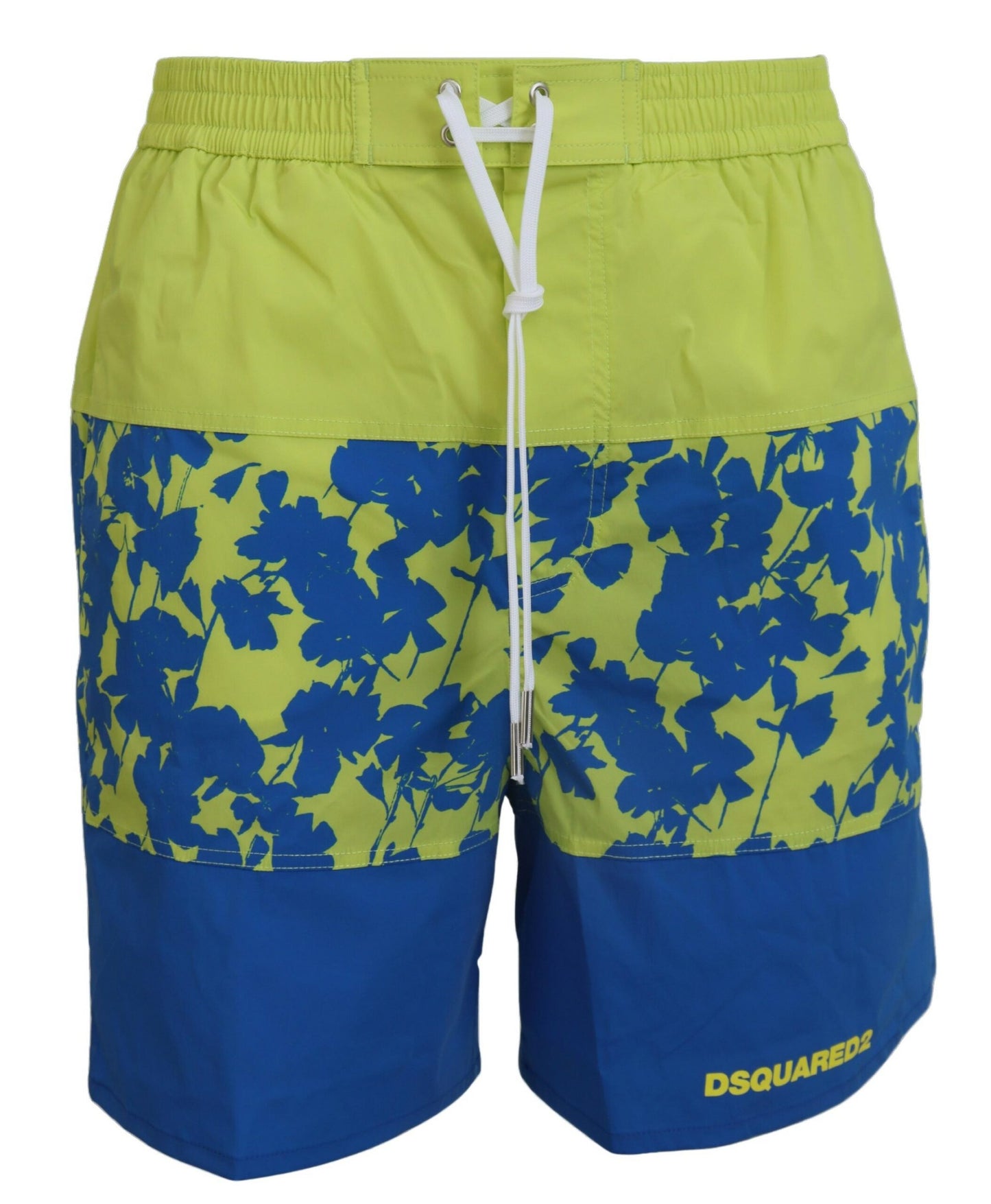 Exquisite Blue Green Swim Shorts Boxer - GLAMHUB BOUTIQUE 