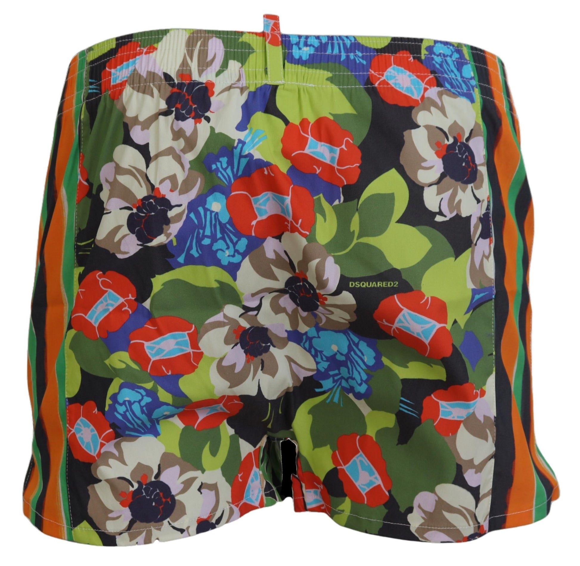 Multicolor Floral Men's Swim Shorts - GLAMHUB BOUTIQUE 