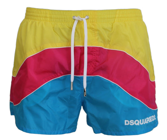 Exclusive Multicolor Swim Shorts Boxer - GLAMHUB BOUTIQUE 