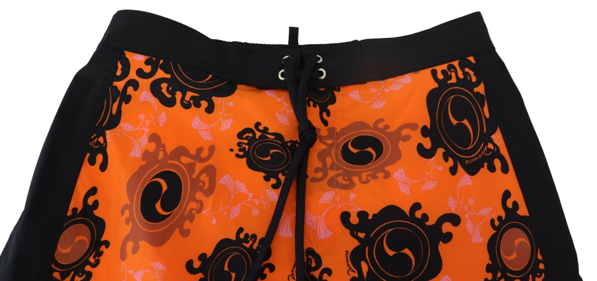 Chic Orange Swim Shorts Boxer for Men - GLAMHUB BOUTIQUE 