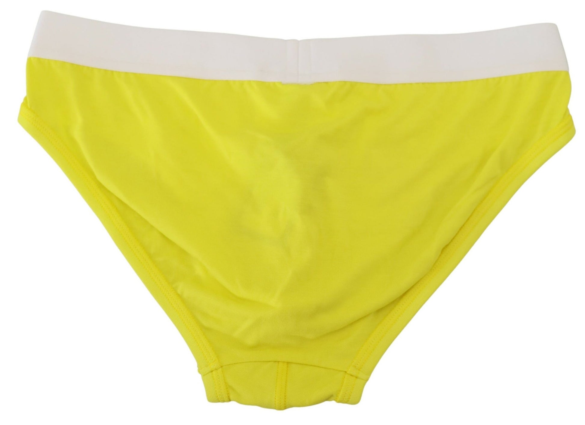 Chic Yellow Modal Stretch Men's Briefs - GLAMHUB BOUTIQUE 