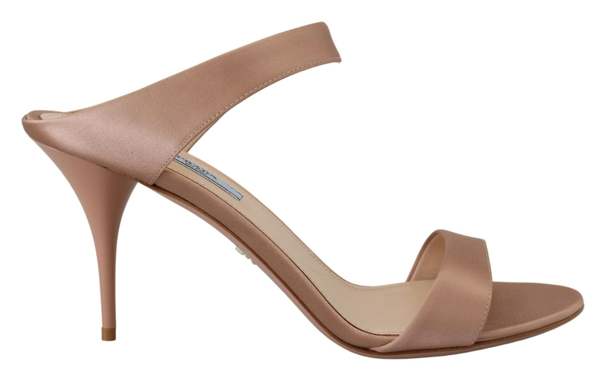 Glimmering Rose Gold Leather Heels - GLAMHUB BOUTIQUE 