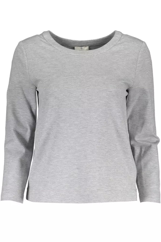 Gray Viscose Women Sweater - GlamHub Luxury and Icon Brand Clothing