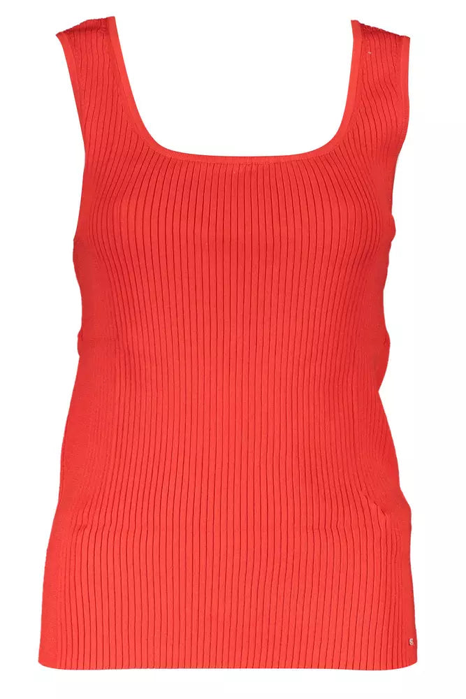 Red Modal Women Top - GLAMHUB BOUTIQUE 