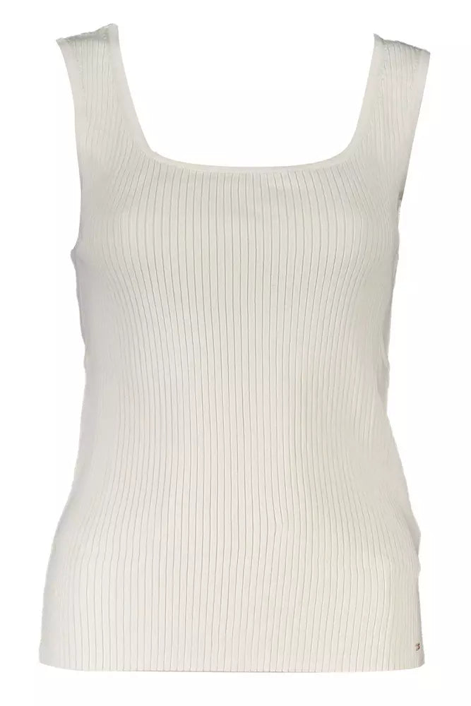 White Modal Women Top - GLAMHUB BOUTIQUE 