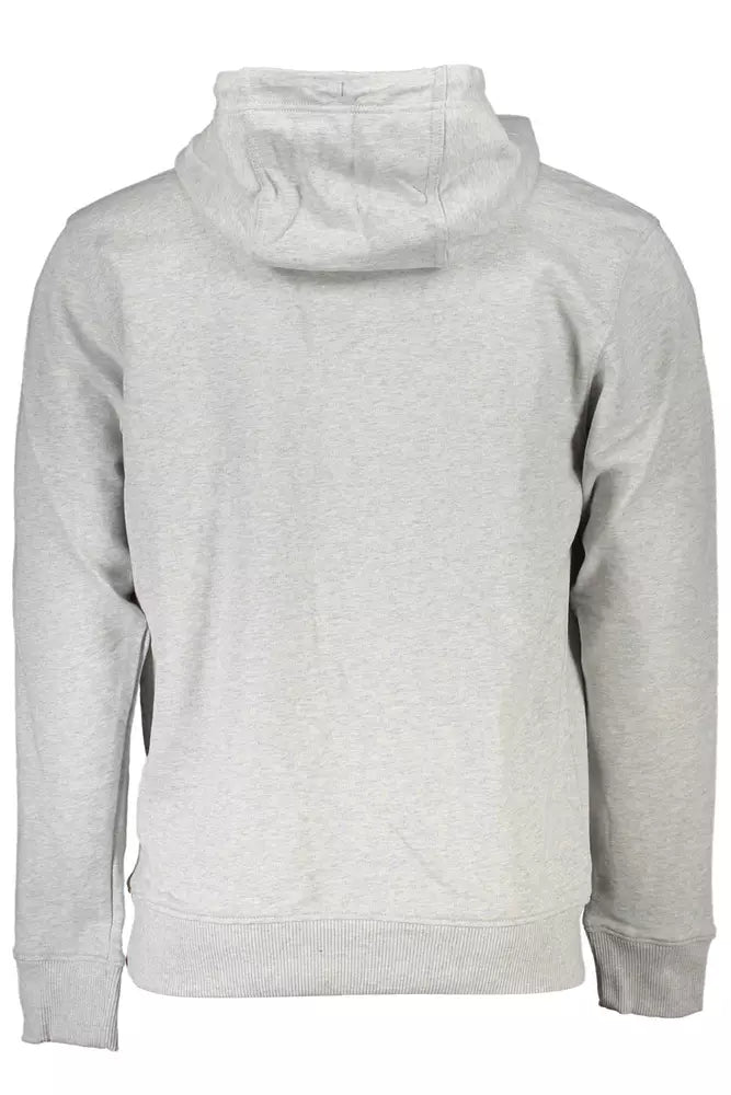 Gray Cotton Men Sweater - GLAMHUB BOUTIQUE 