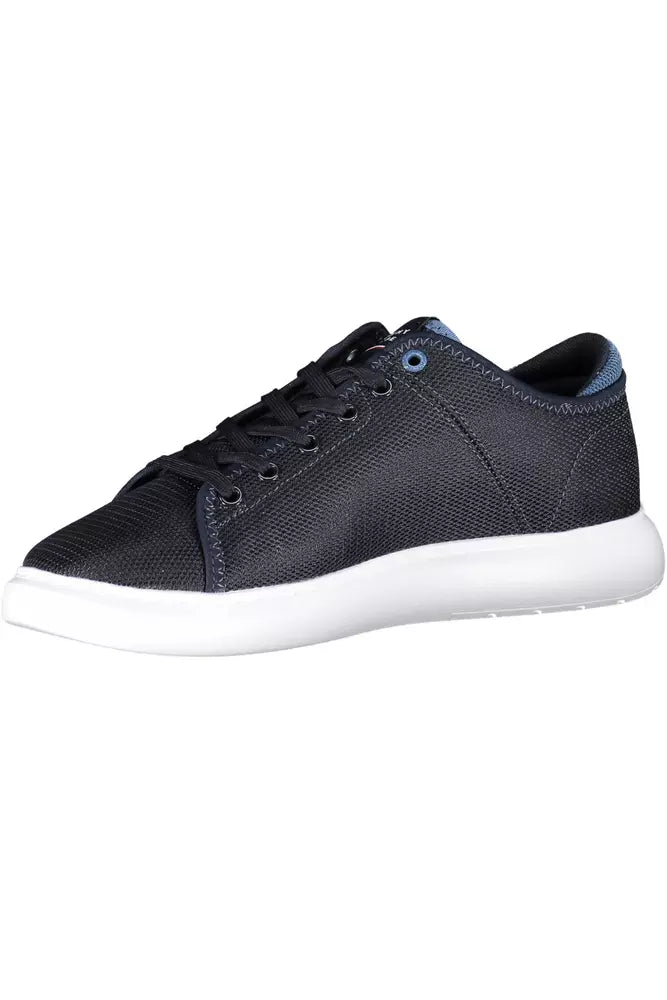 Blue Polyester Men Sneaker - GLAMHUB BOUTIQUE 