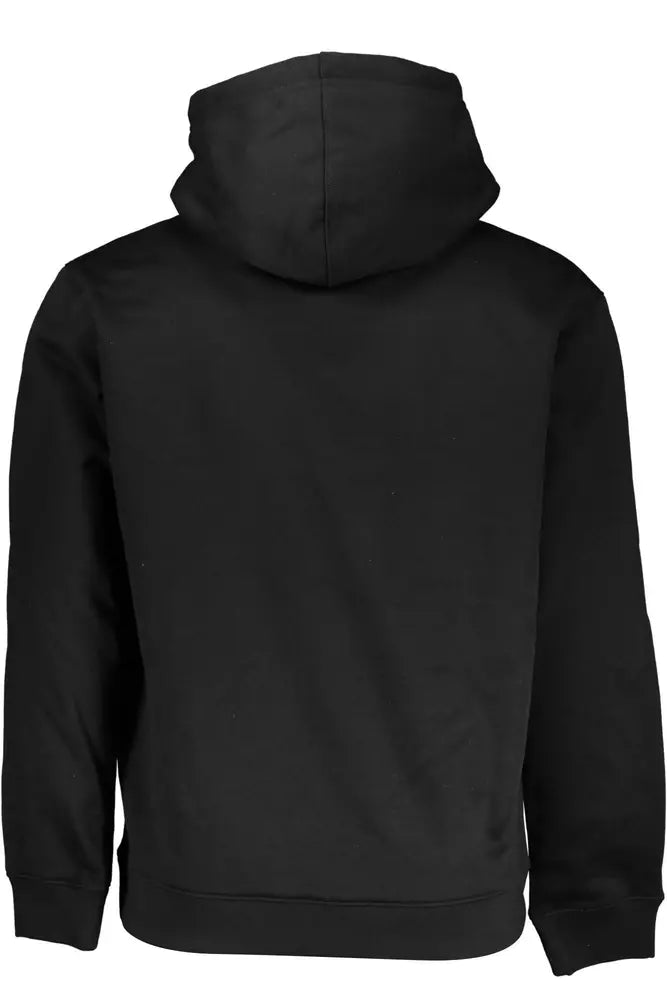 Black Polyester Men Sweater - GLAMHUB BOUTIQUE 