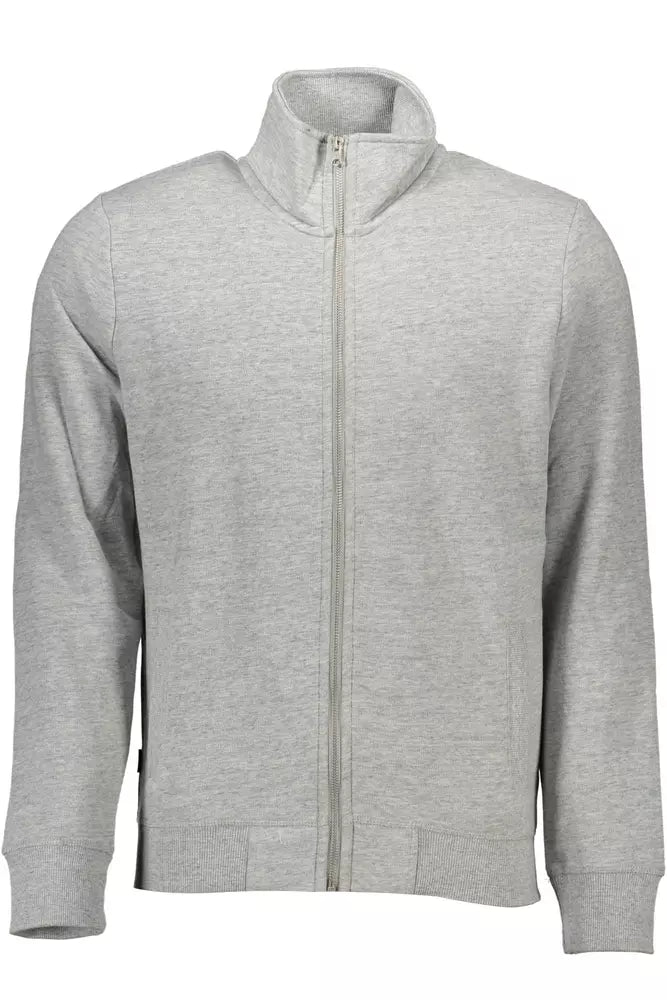 Gray Cotton Men Sweater - GLAMHUB BOUTIQUE 