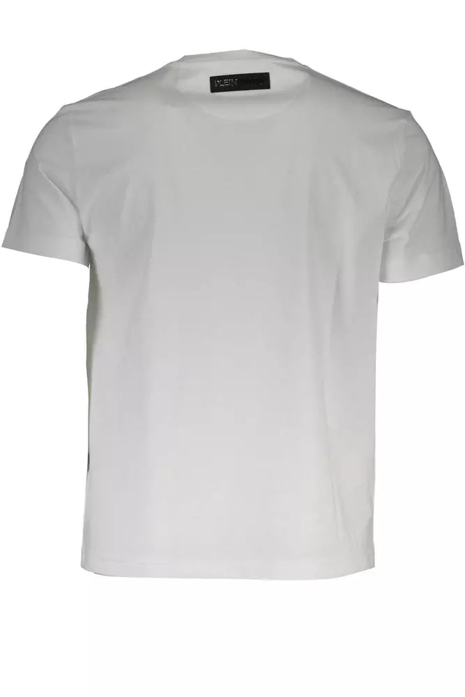 Weißes Baumwoll-T-Shirt für Herren