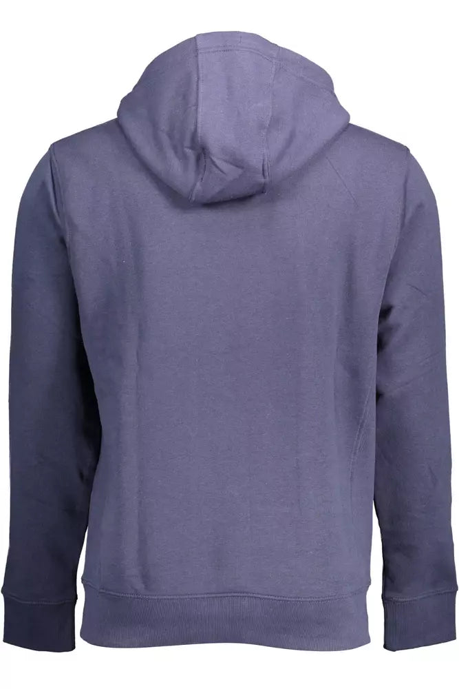 Blue Cotton Men Sweater - GLAMHUB BOUTIQUE 