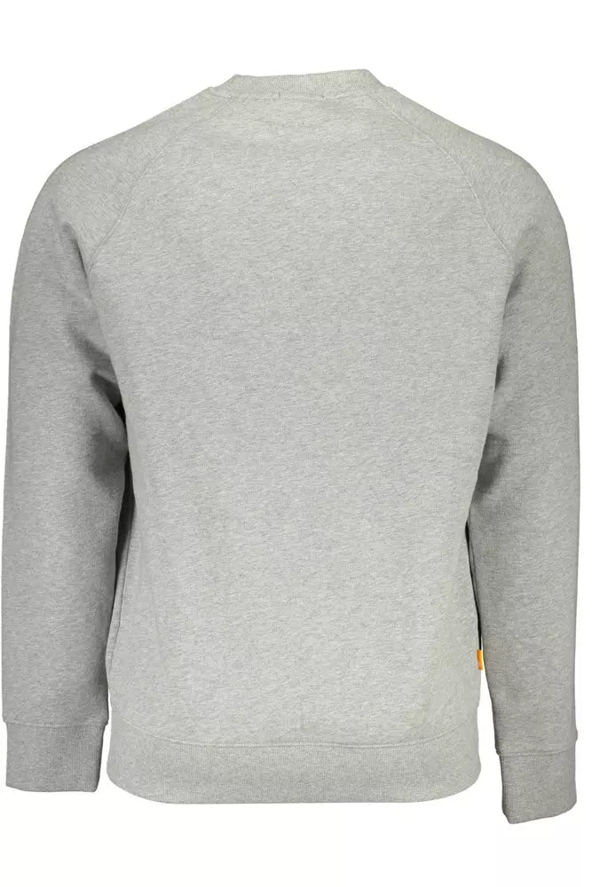 Gray Cotton Men Sweater - GlamHub Luxury and Icon Brand Clothing