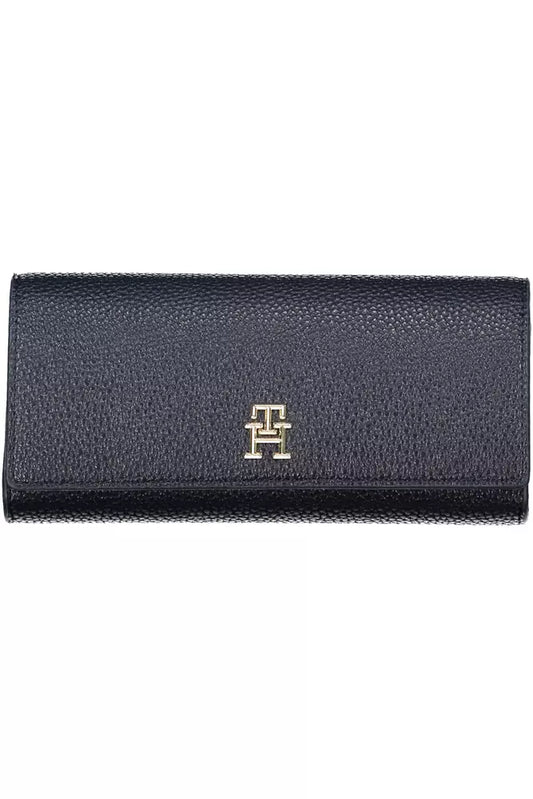 Blue Polyethylene Women Wallet - GLAMHUB BOUTIQUE 