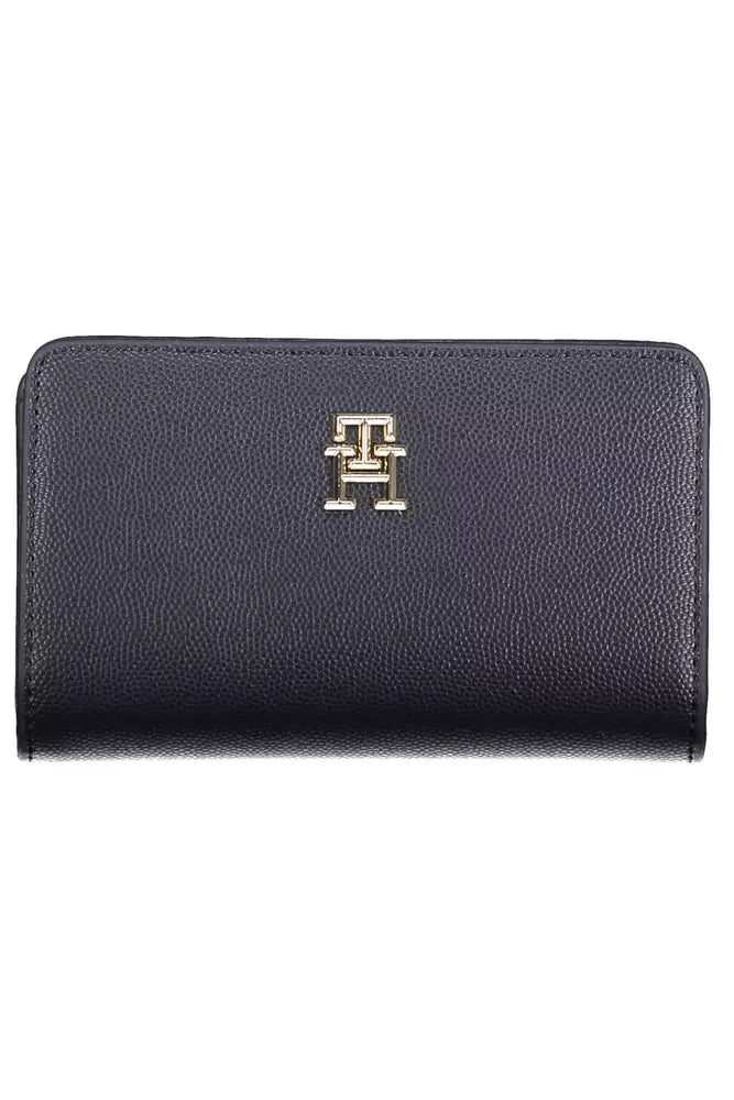 Blue Polyethylene Women Wallet - GLAMHUB BOUTIQUE 