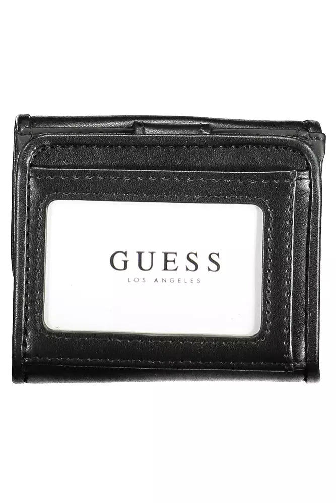 Guess Jeans Black Polyethylene Women Wallet