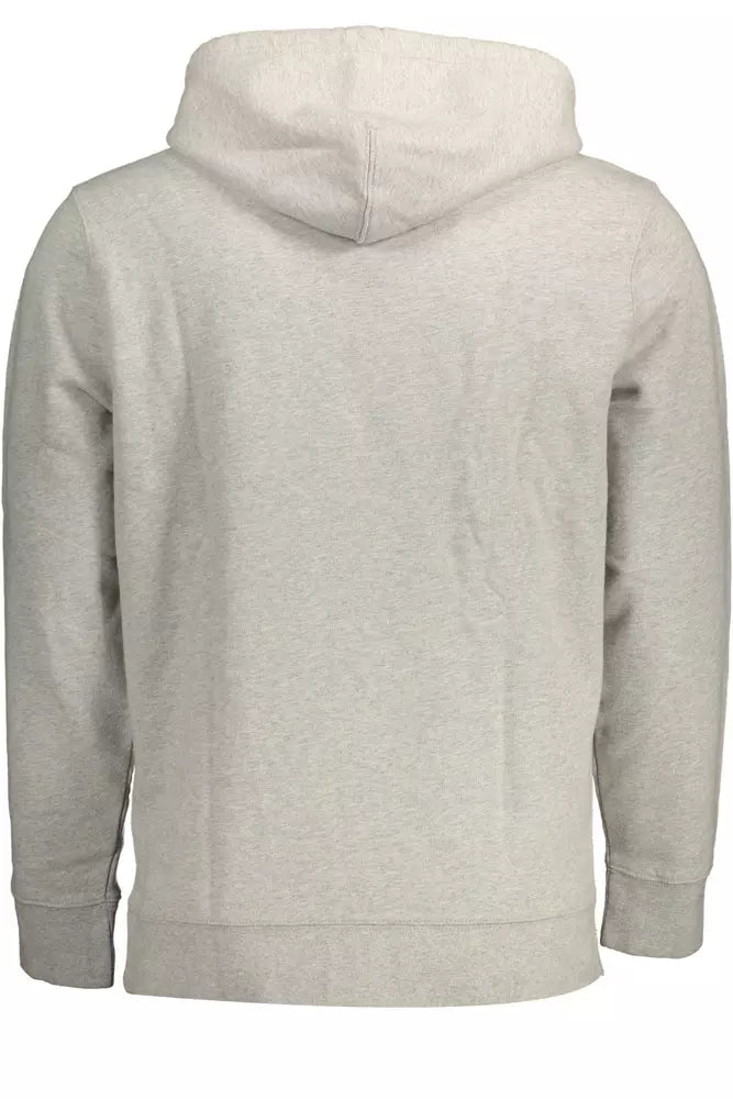 Gray Cotton Men Sweater - GLAMHUB BOUTIQUE 