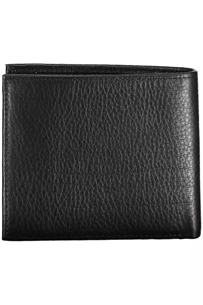 Black Leather Men Wallet - GLAMHUB BOUTIQUE 