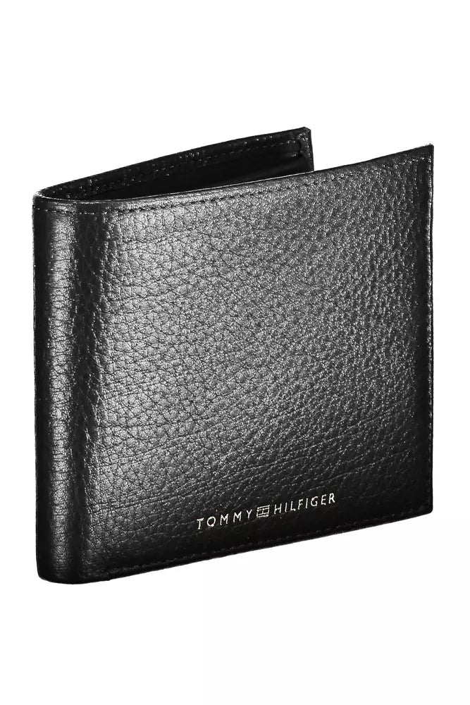 Black Leather Men Wallet - GLAMHUB BOUTIQUE 