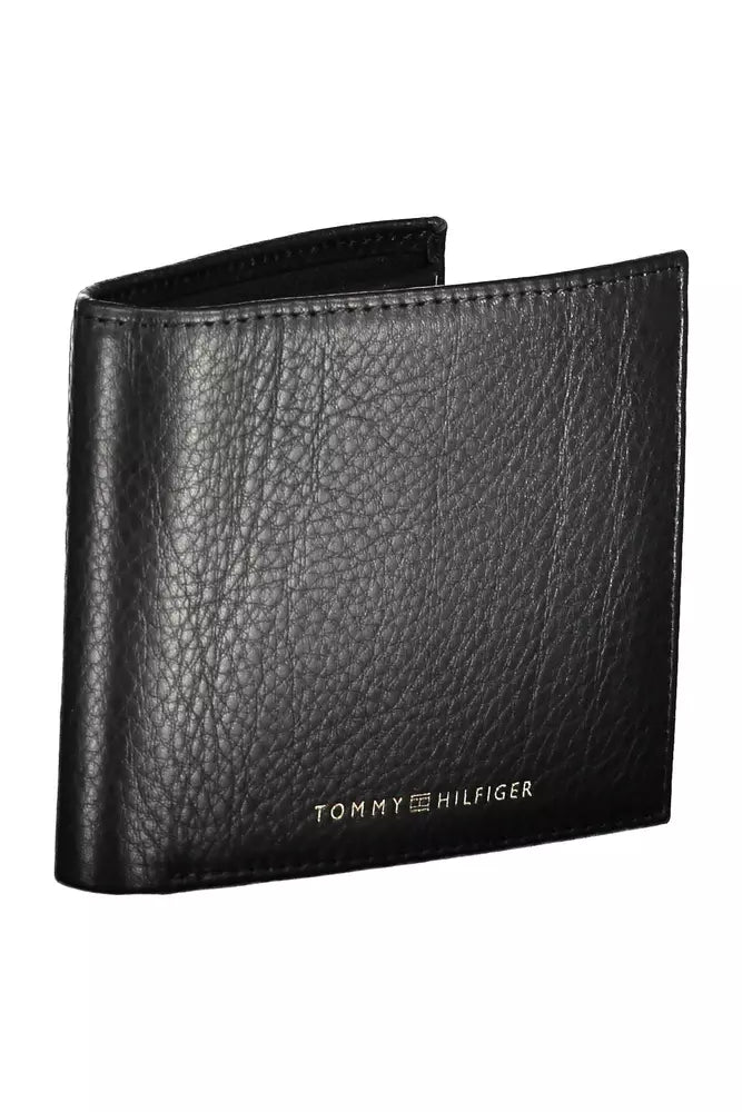 Black Leather Men Wallet - GLAMHUB BOUTIQUE 