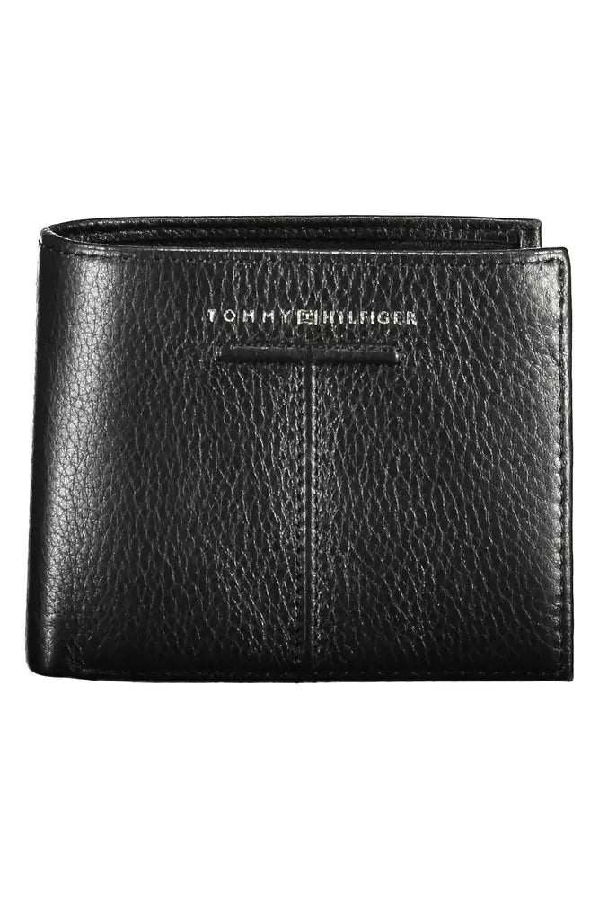 Black Leather Men Wallet - GLAMHUB BOUTIQUE 